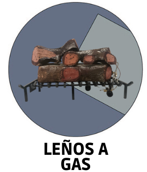 Leños a Gas
